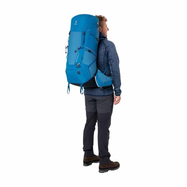 Deuter Aircontact コア 60+10 リーフインク/グラファイトシェール