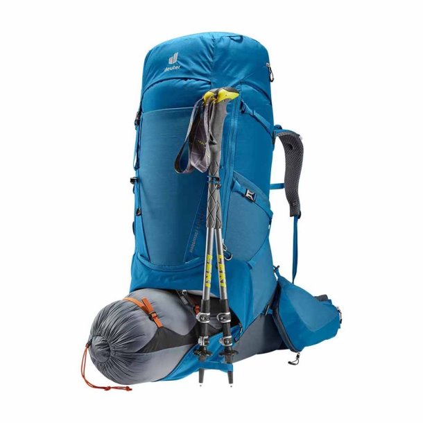 Deuter Aircontact コア 60+10 リーフインク/グラファイトシェール