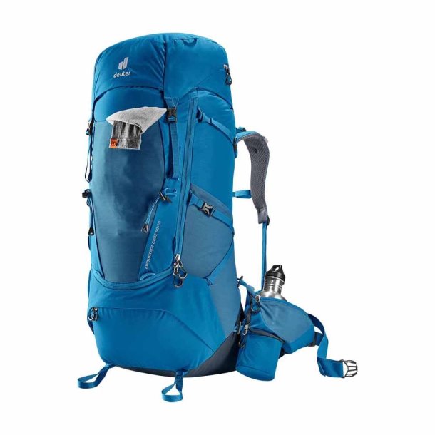 Deuter Aircontact コア 60+10 リーフインク/グラファイトシェール