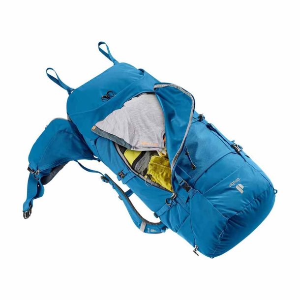 Deuter Aircontact コア 60+10 リーフインク/グラファイトシェール